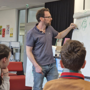 Laurent Lefeuvre au collège